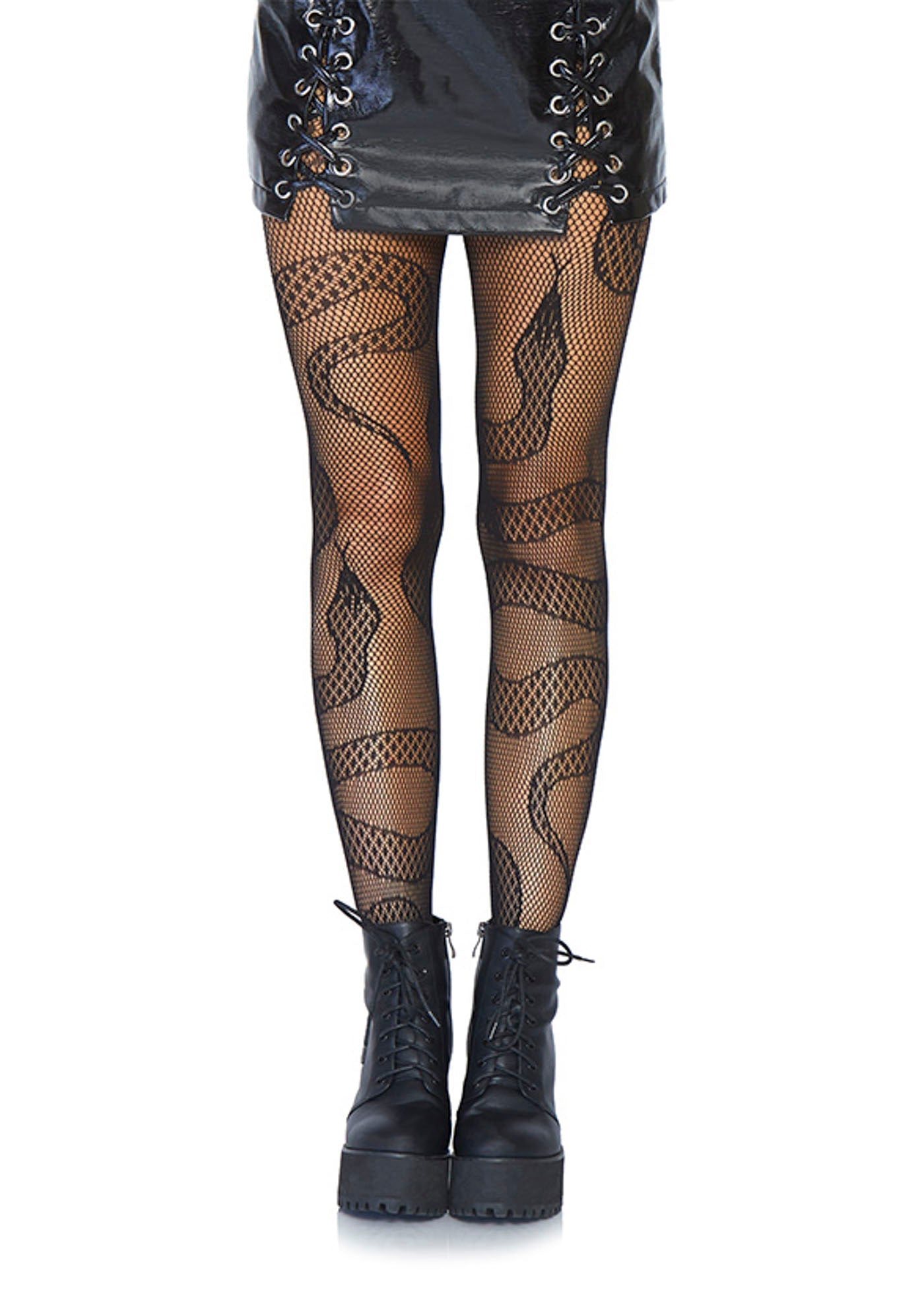 Snake Net Pantyhose
