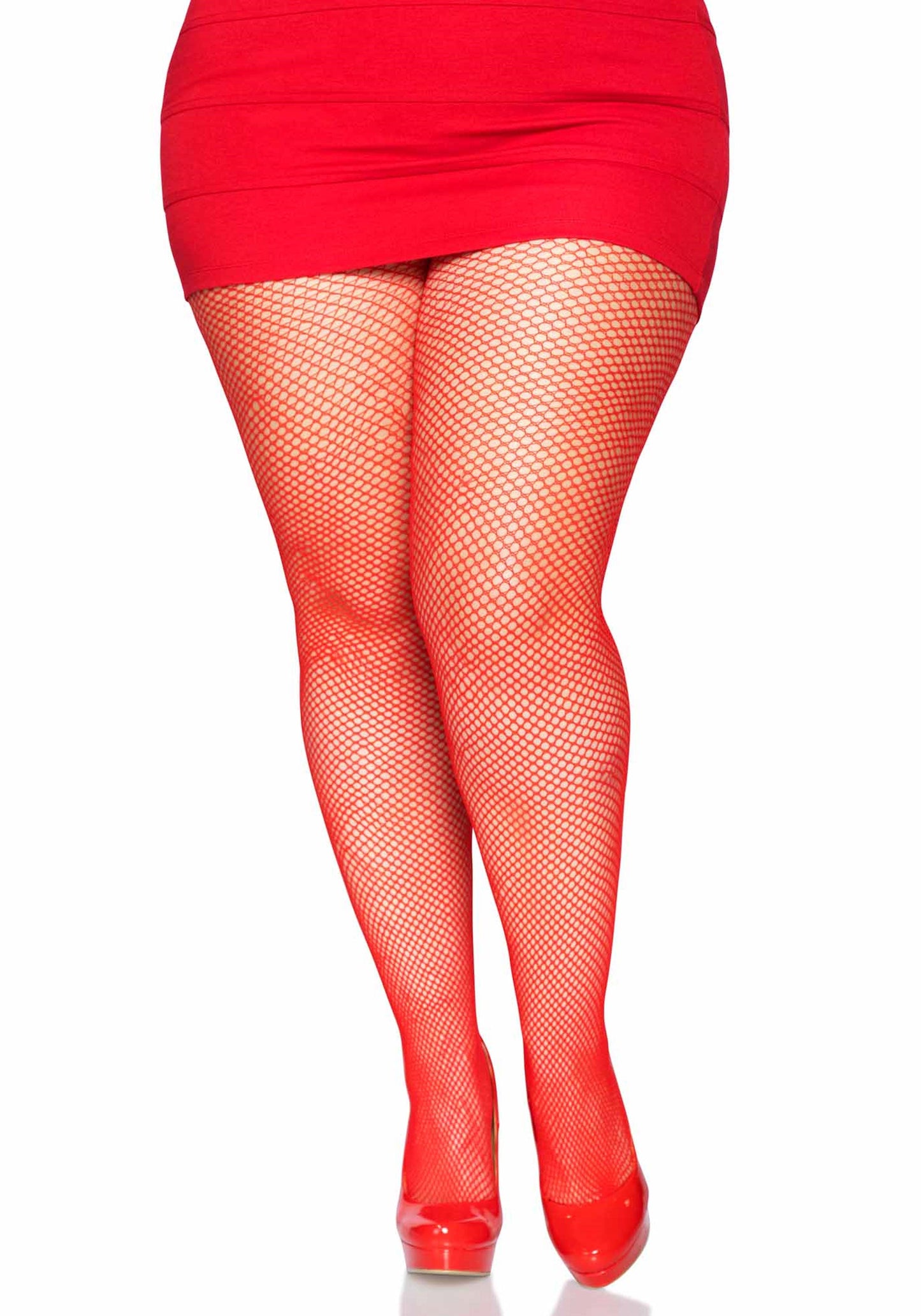 Plus Fishnet Pantyhose
