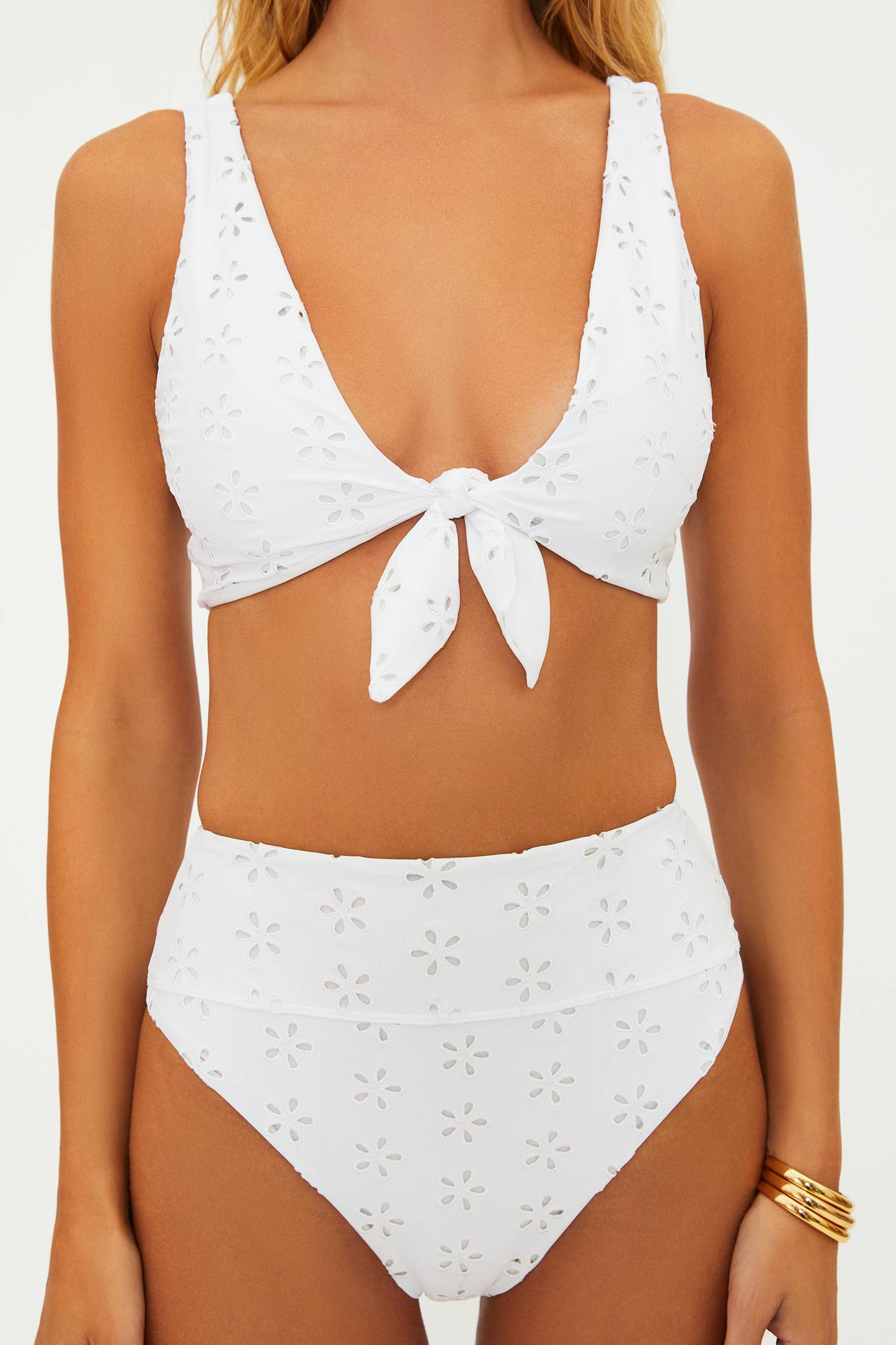 LacyMate™ Hazel Bottom White Magnolia Eyelet