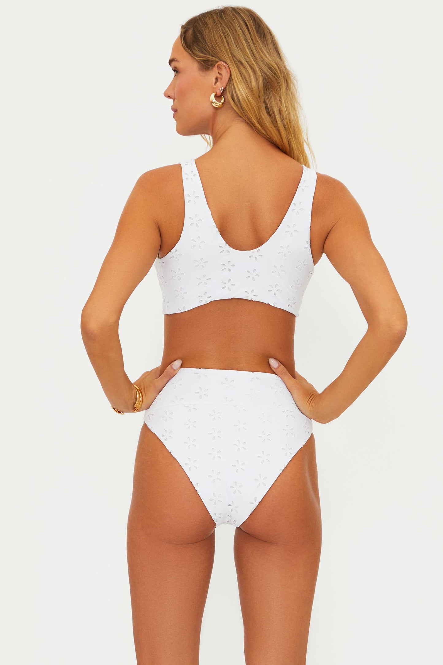 LacyMate™ Hazel Bottom White Magnolia Eyelet
