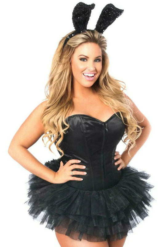 Tuxedo Bunny Corset Costume