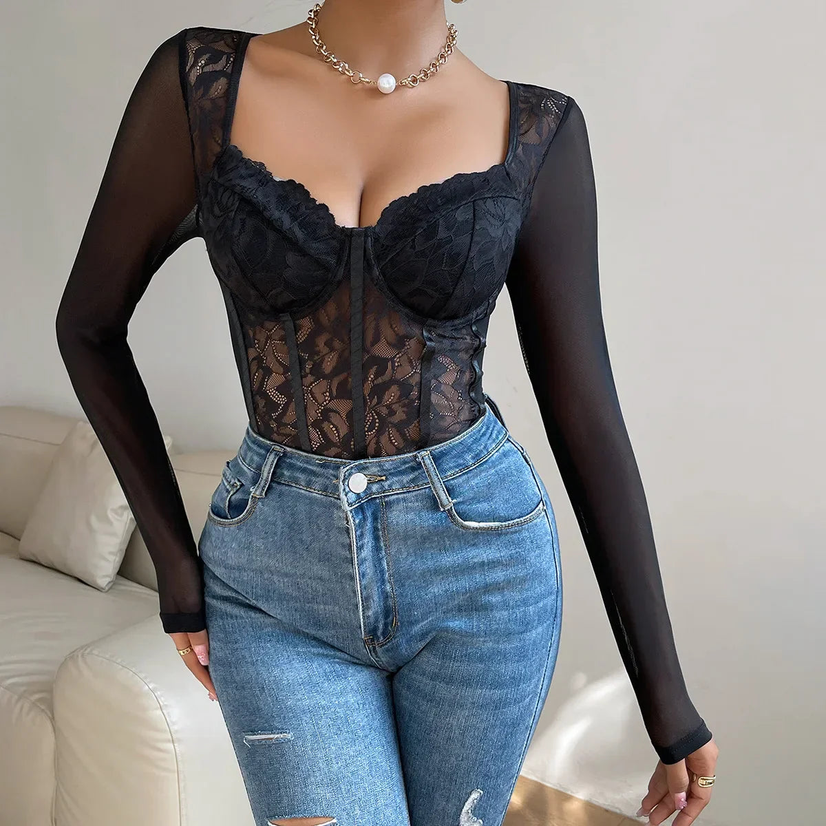 Picture In Frames Bodysuit