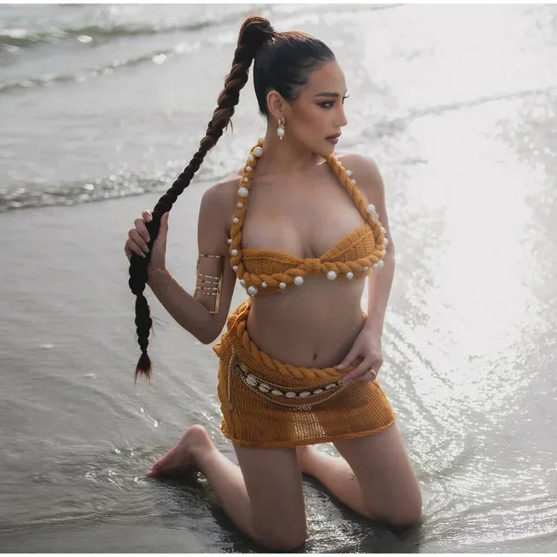 Fire In My Soul Skirt Set