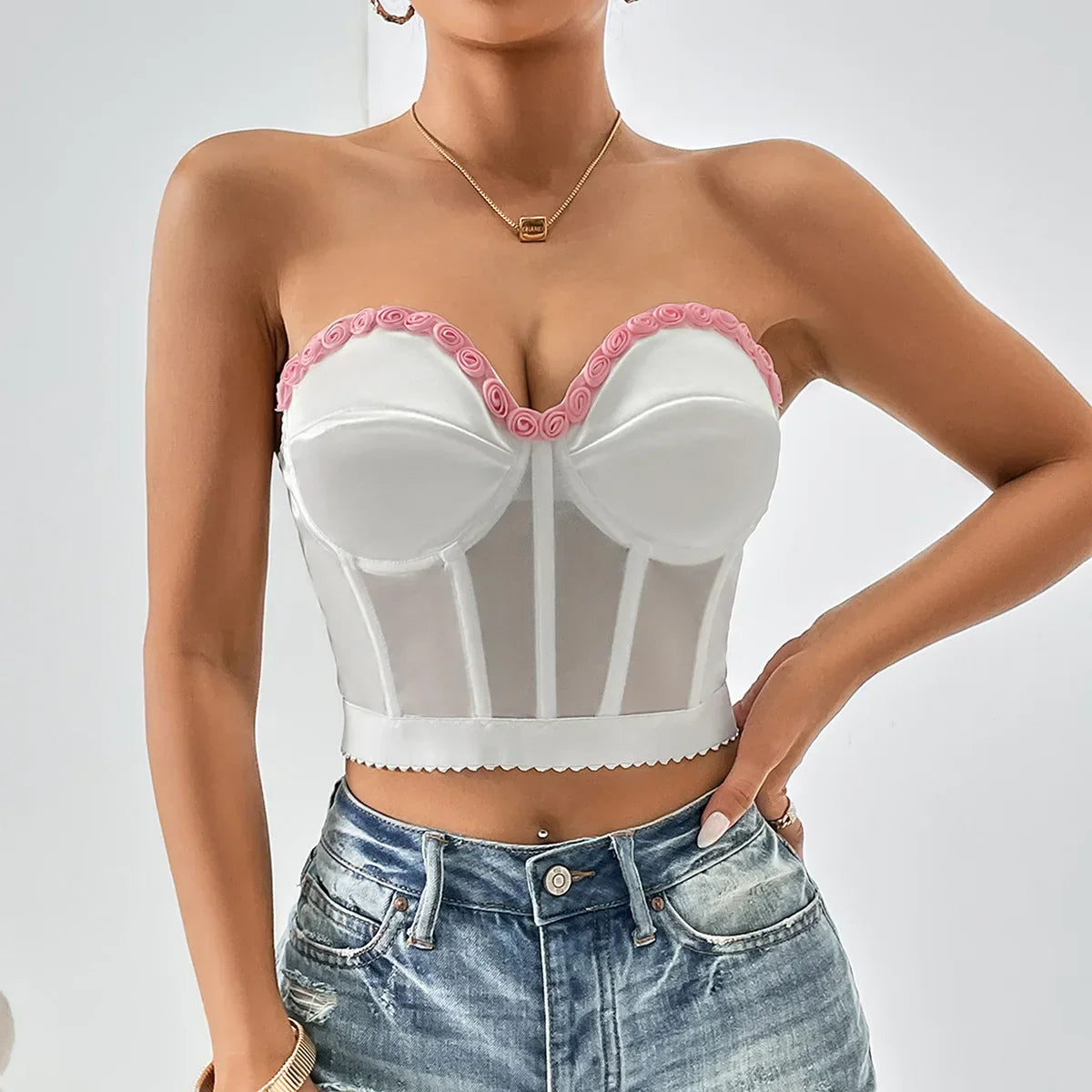 Feel The Heat Rising Bustier