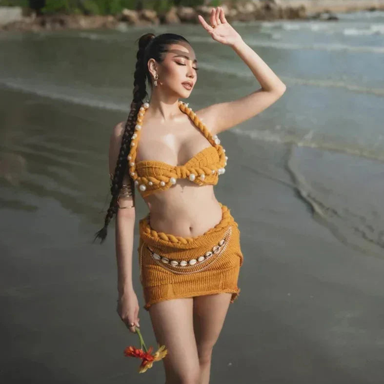 Fire In My Soul Skirt Set