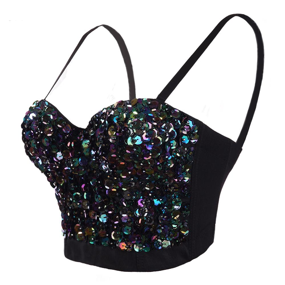Night Club Crop Top