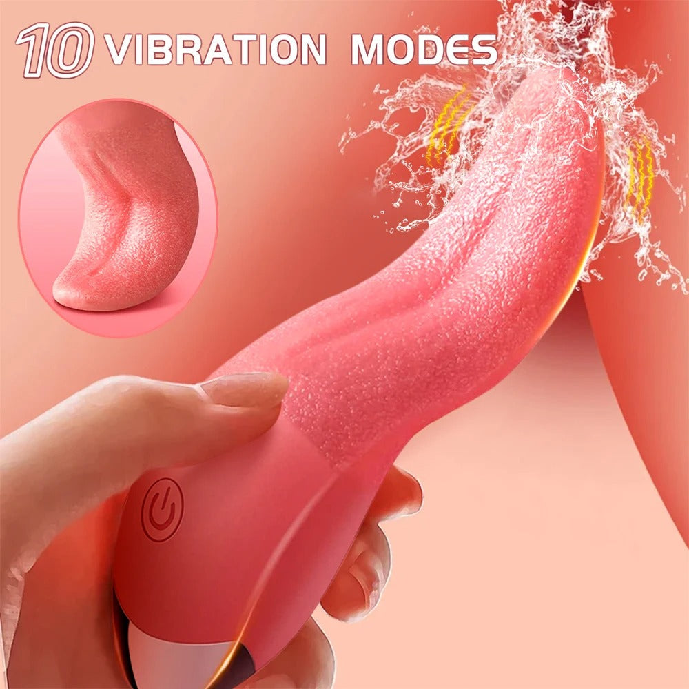 π₯2025 New RNipple Vagina -Powerful Tongue Licking Vibrator Nighty