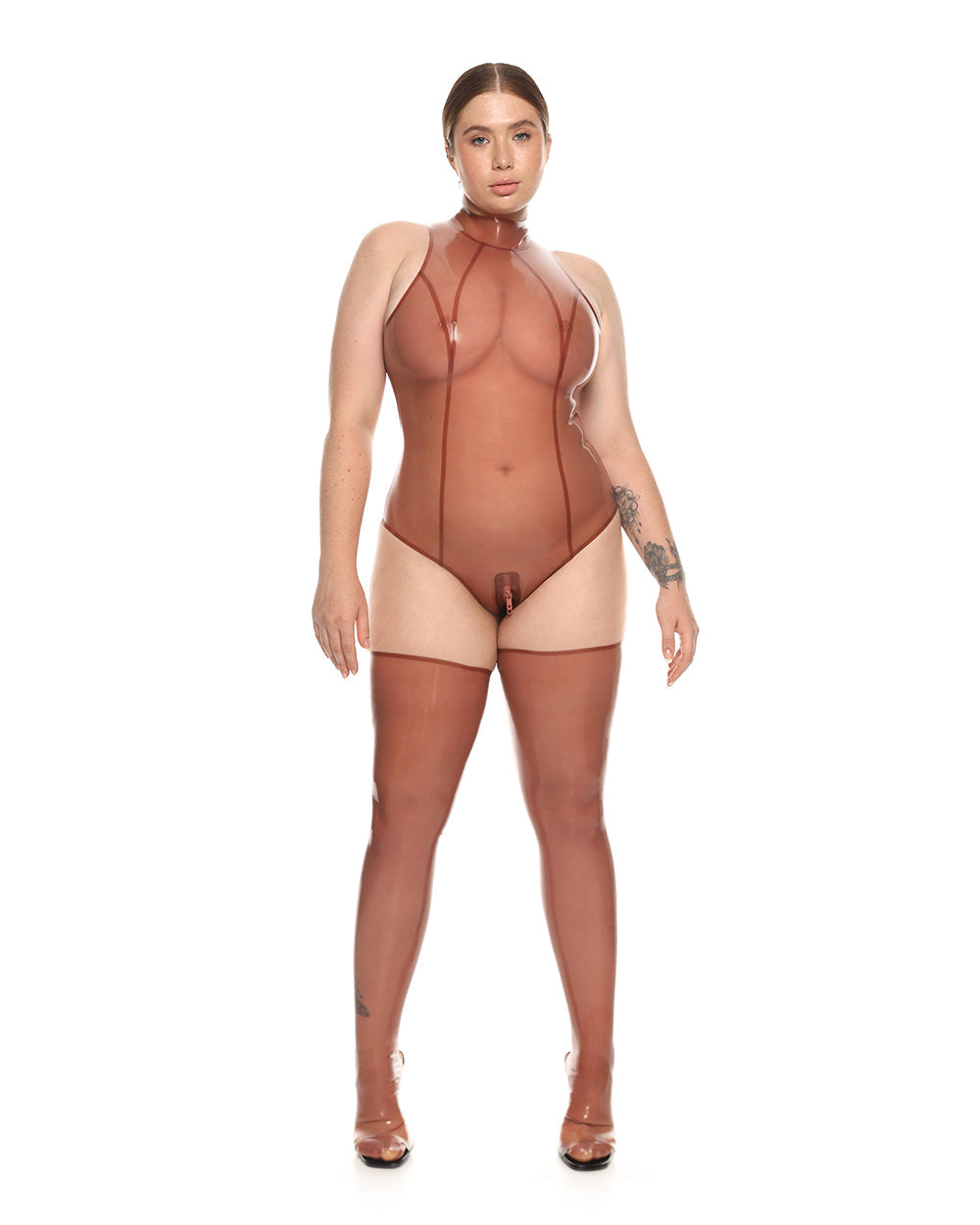 Bodysuit "Shade" Smoky Beige