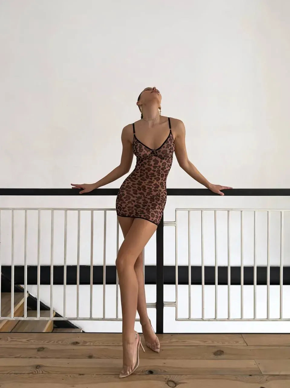 Knot Nadia Leopard Lingerie