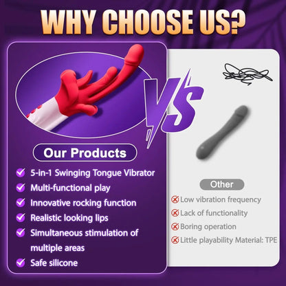 💥2025 New 70% off Limited Time💥Rose Vibrating Toy-💥G Spot Vibrator Women Nighty