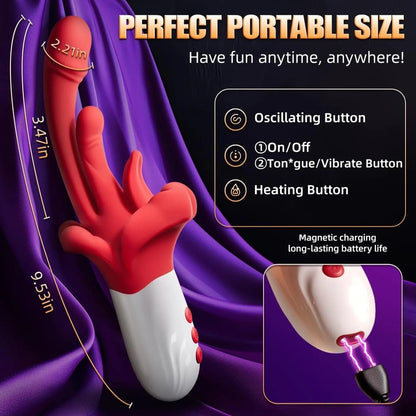 💥2025 New 70% off Limited Time💥Rose Vibrating Toy-💥G Spot Vibrator Women Nighty