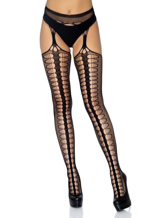 Scale Net Suspender Hose