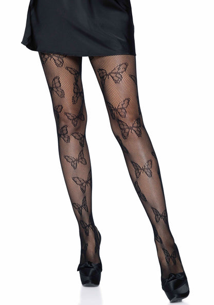 Butterfly Net Tights