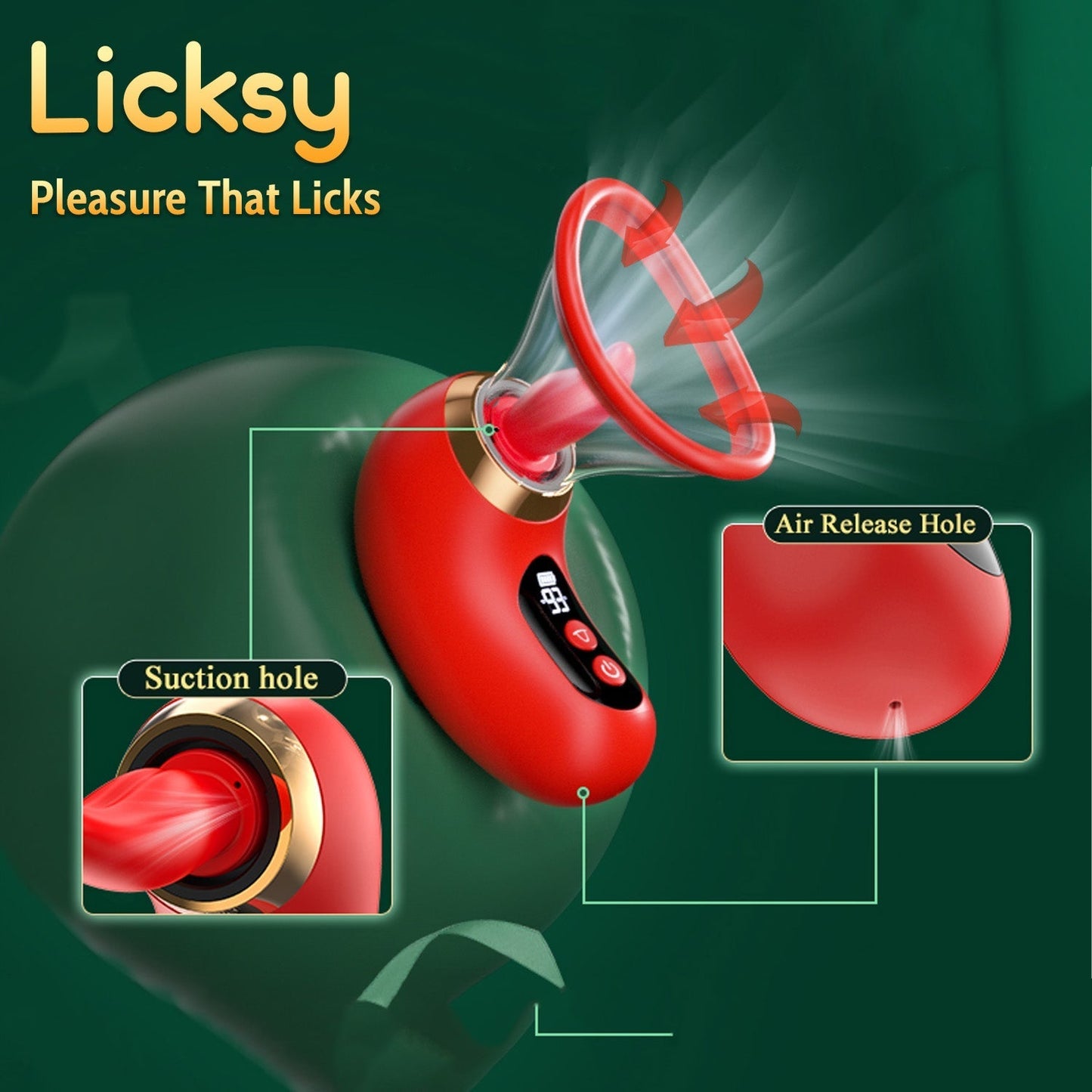 SuckLick 9X Global Control & 3-in-1 Pleasure