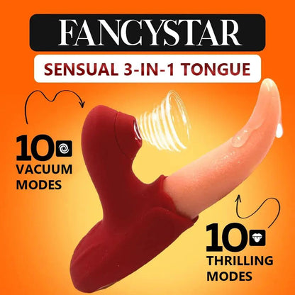 Sensual Tongue 3-in-1 Hemiras Accessories