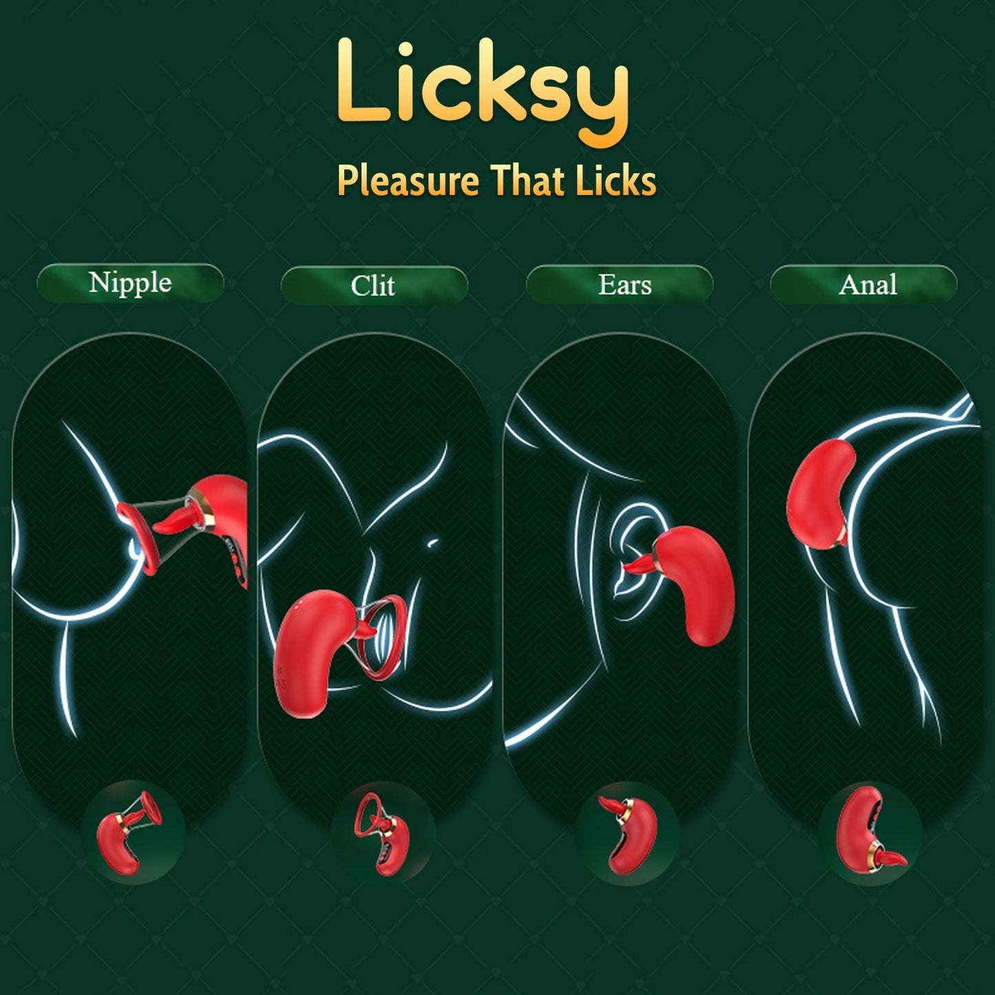SuckLick 9X Global Control & 3-in-1 Pleasure