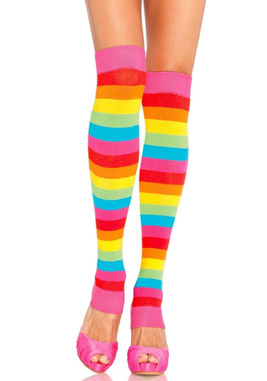 Rainbow Leg Warmers