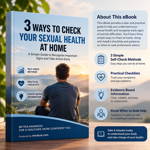 eBook cover: 3 Ways to Check Your Sexual Health at Home