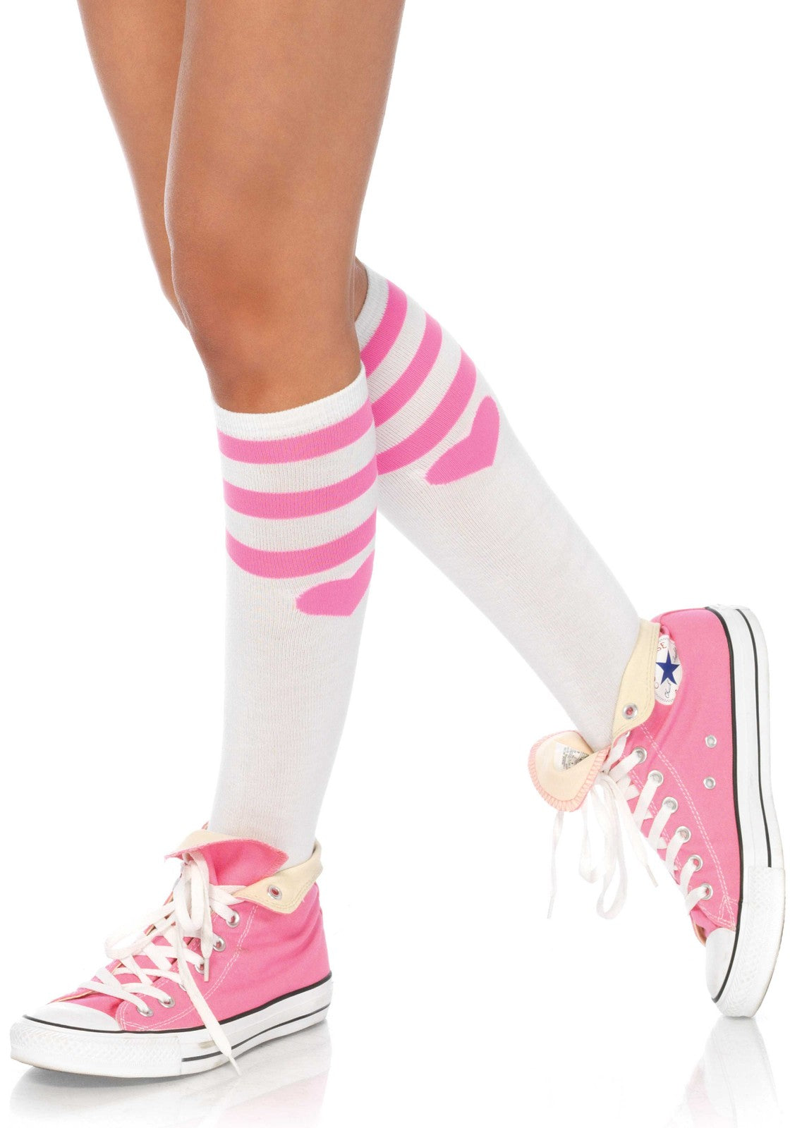 Sweetheart Knee Socks