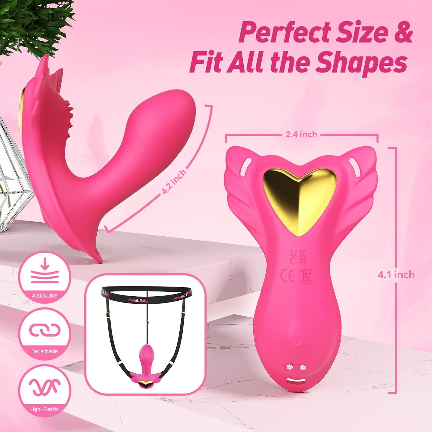 💥 2025 Limited 70% ️OFF 💦 VibraHug Suptruck™ Wearable Vibrator X9 📱 Pulse Panty Global Control & 9 Modes Hemiras