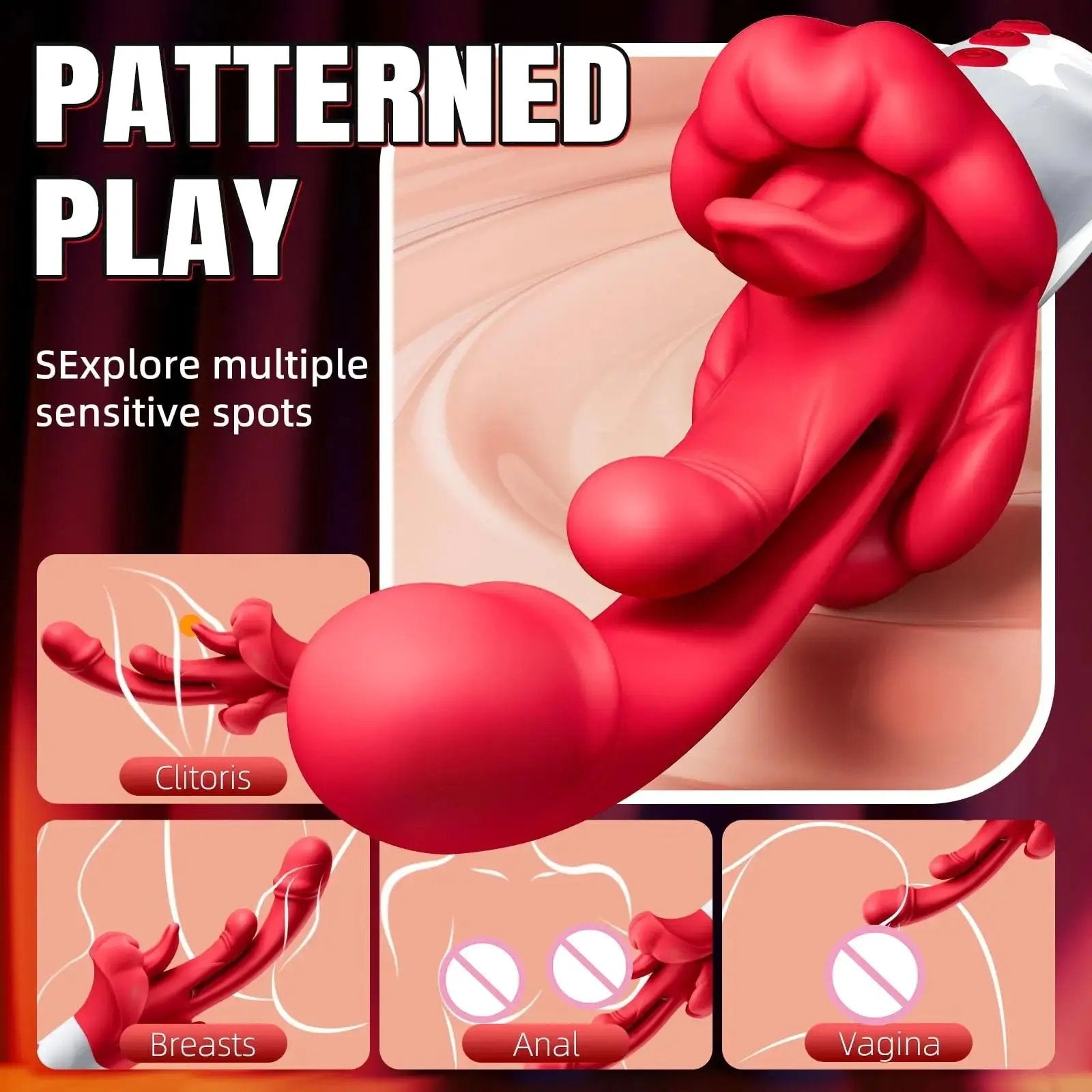 💥2025 New 70% off Limited Time💥Rose Vibrating Toy-💥G Spot Vibrator Women Nighty