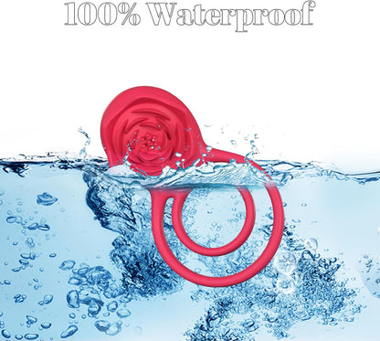 💥 2025 Limited 70% OFF 💦 ROSELINK Suptruck Kiwinet® 3 in 1 Dual Ring Rose Vibrator Hemiras