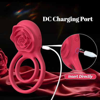 💥 2025 Limited 70% OFF 💦 ROSELINK Suptruck Kiwinet® 3 in 1 Dual Ring Rose Vibrator Hemiras