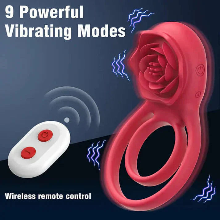 💥 2025 Limited 70% OFF 💦 ROSELINK Suptruck Kiwinet® 3 in 1 Dual Ring Rose Vibrator Hemiras