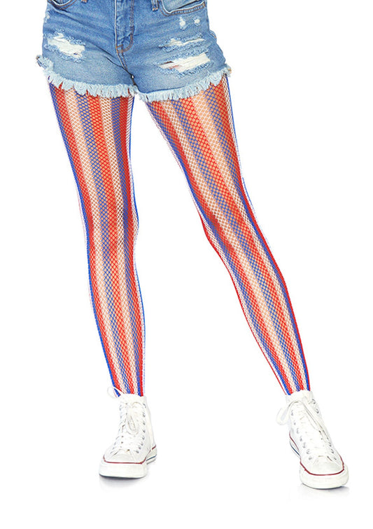 Americana Striped Pantyhose