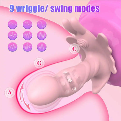Flutter - Butterfly remote control wearable vibrator & g spot stimulator Lovetremor Clitoral vibrators