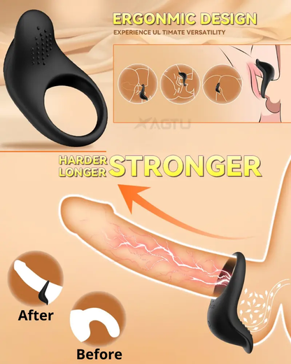 💥 2025 Limited 70% OFF 🔥 Vibrating Control Ring for Men LACYMATE®