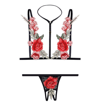 Rose Desire Lingerie Set