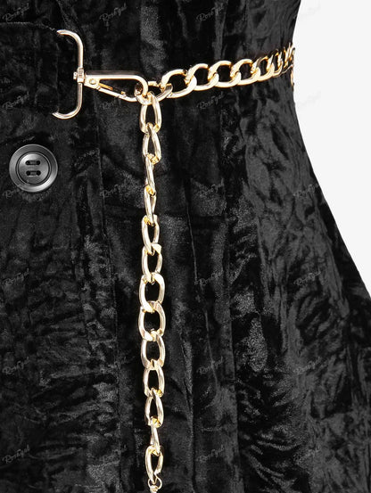 Collar Black Coat