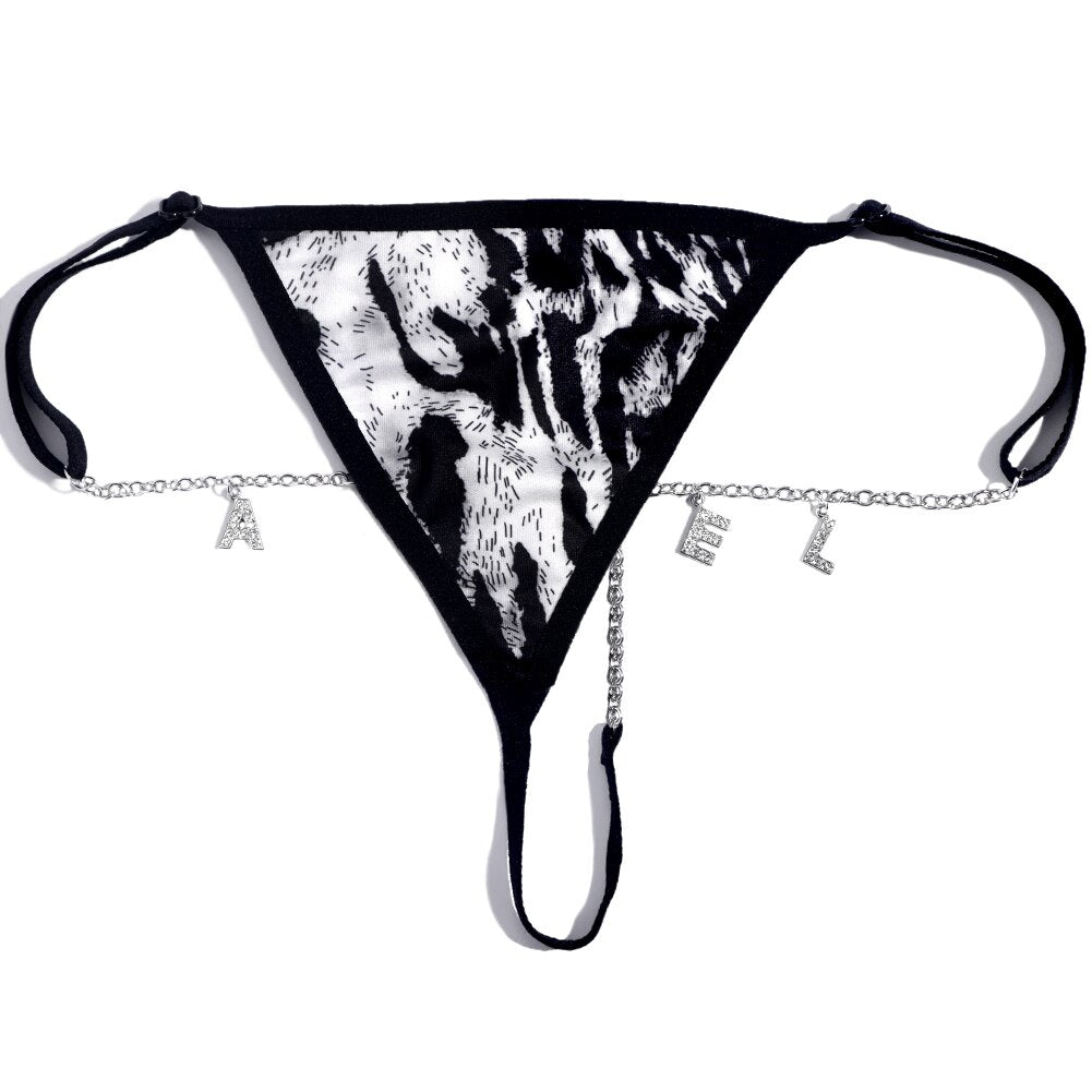 Naughty Whispers Lace Thong