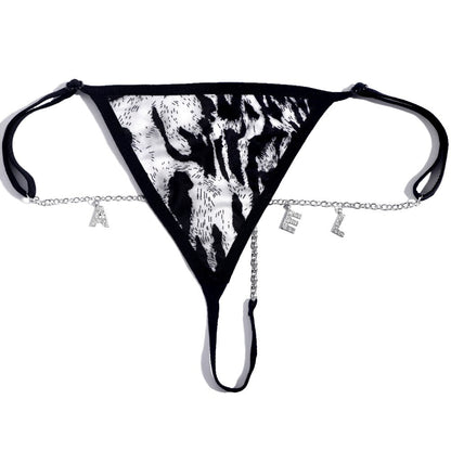 Naughty Whispers Lace Thong