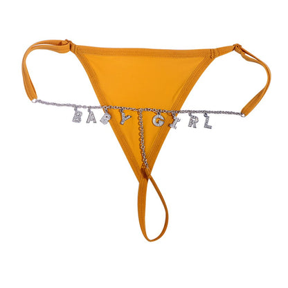 Naughty Whispers Lace Thong