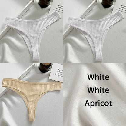 Feel So Untouched Thongs Set