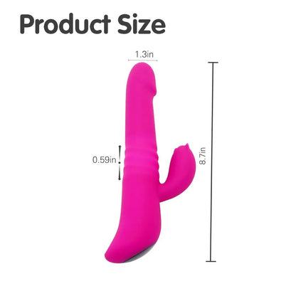 2025 New- Kaya Thrusting G-spot Heating Rabbit Vibrator LN sex toys