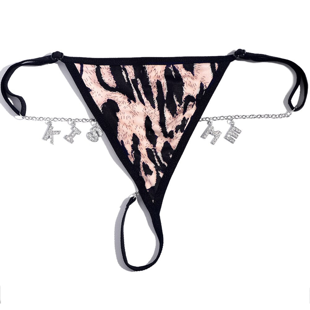 Naughty Whispers Lace Thong