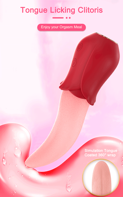 💥2025 New RNipple Vagina -Powerful Tongue Licking Vibrator Nighty