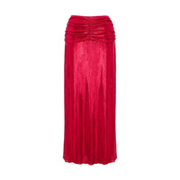 Red skirt