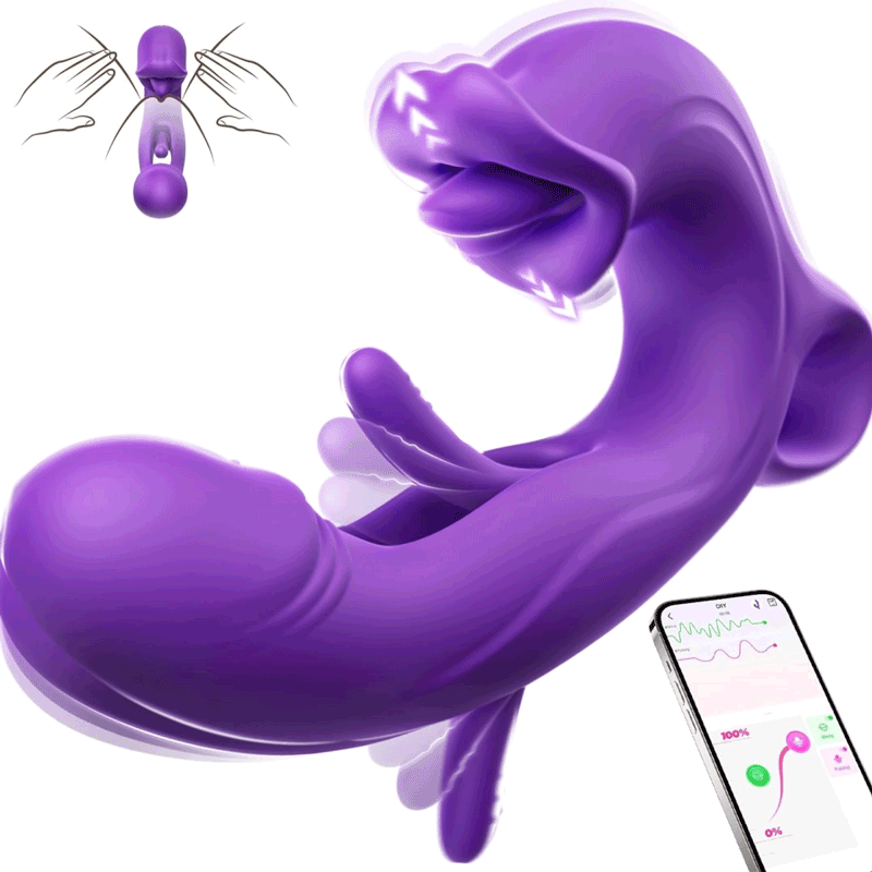 💥 2025 Limited 70% OFF 🔥 TRILUVIA Suptruck Kiwinet® 3-in-1 Licking, Slapping & G-Vibe Hemiras