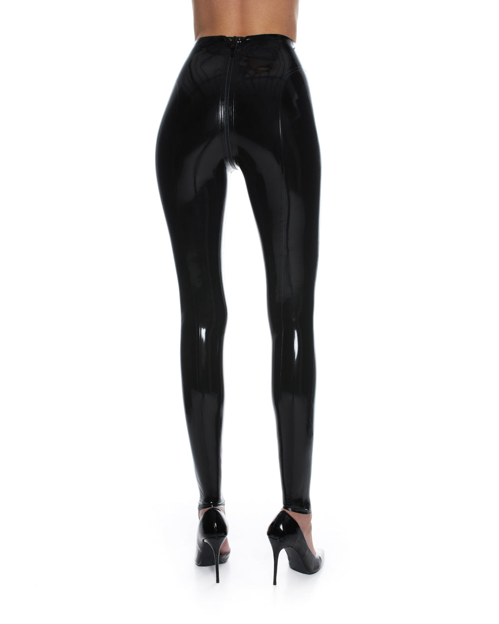 Latex High Waist Leggings "Eros"