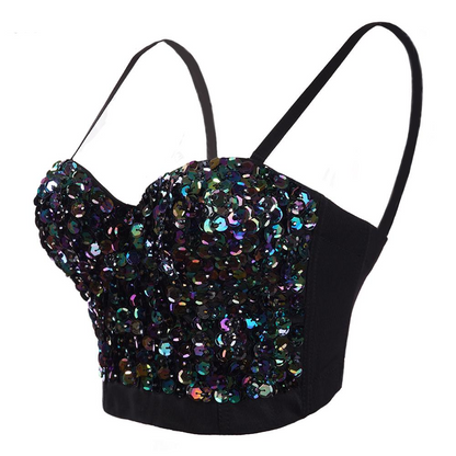 Night Club Crop Top