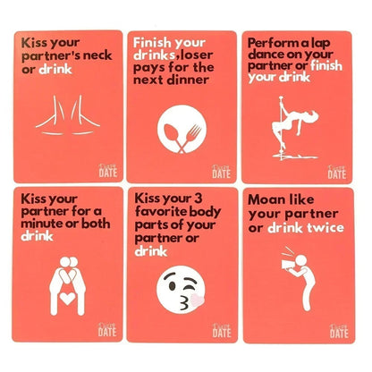 Dizzy Date Card Game