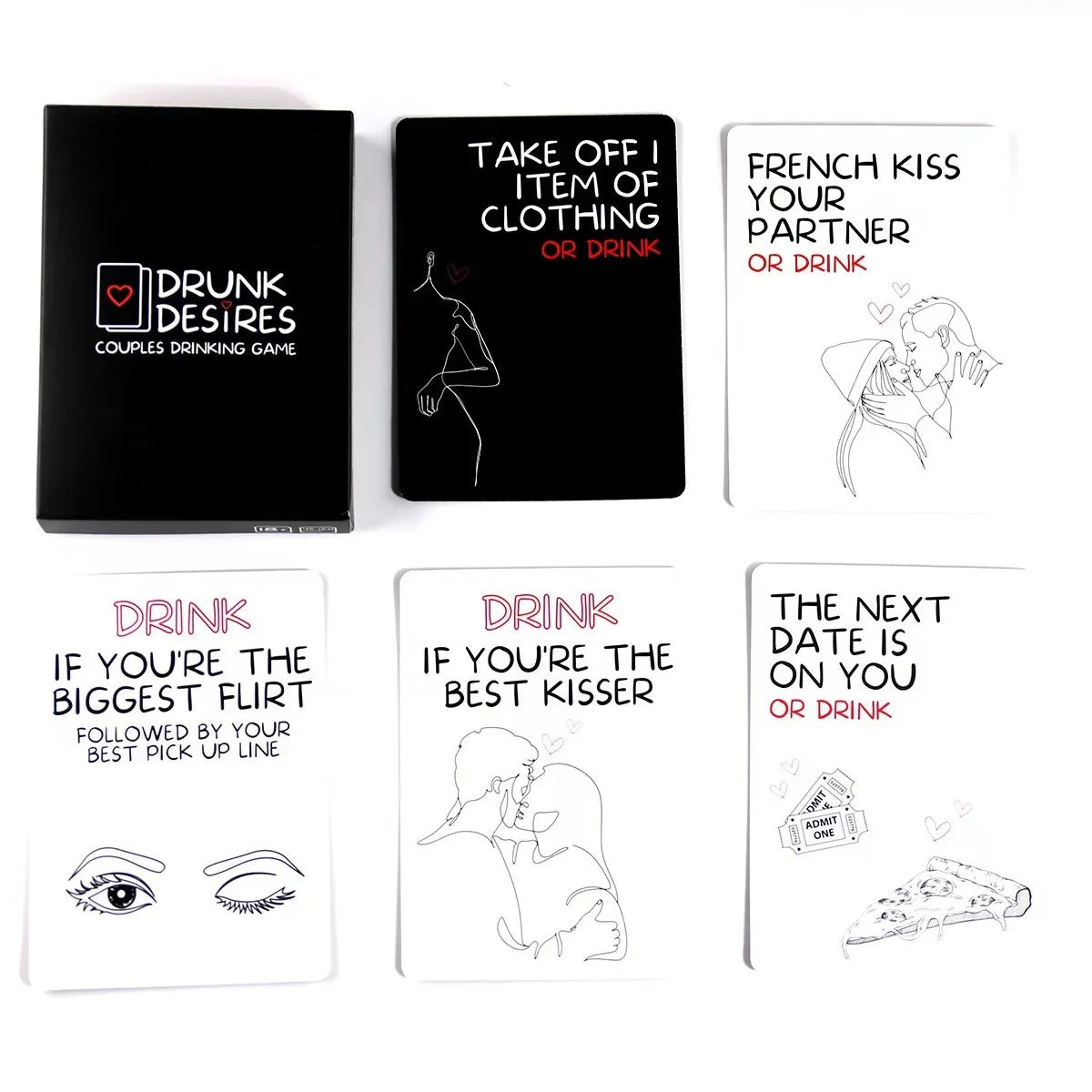Bedroom Instructions Card Game