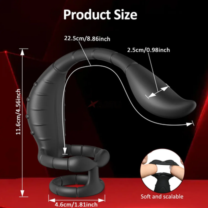 💥 2025 Limited 70% OFF 🔥 Prostate Stimulator Butt Plug with Ring LACYMATE®
