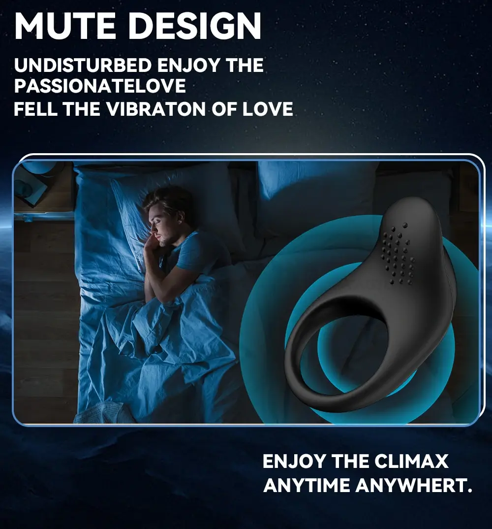 💥 2025 Limited 70% OFF 🔥 Vibrating Control Ring for Men LACYMATE®