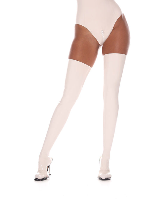 Stockings "Glimp" White