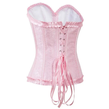  Model CT445 LORETTA LACE LINGERIE OVERBUST CORSET